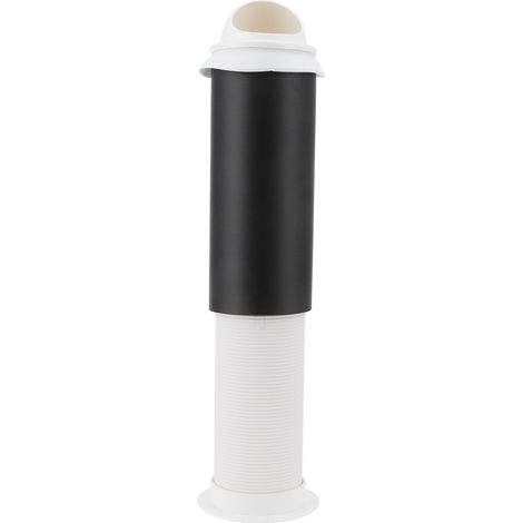 Sortie d'air traversant 75mm pour hotte, capuchon de ventilation murale pour maison, bouche d'évacuation extérieure.