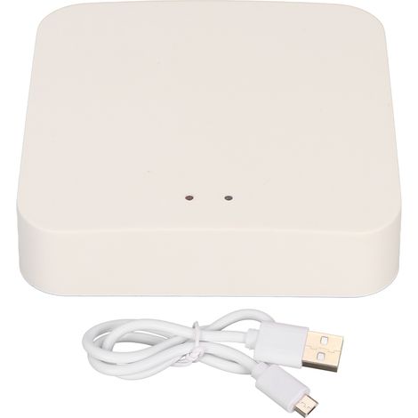 Passerelle intelligente WiFi pour domotique Tuya, centre de contrôle vocal à distance, pont de connexion compatible Google Assistant (1/5)