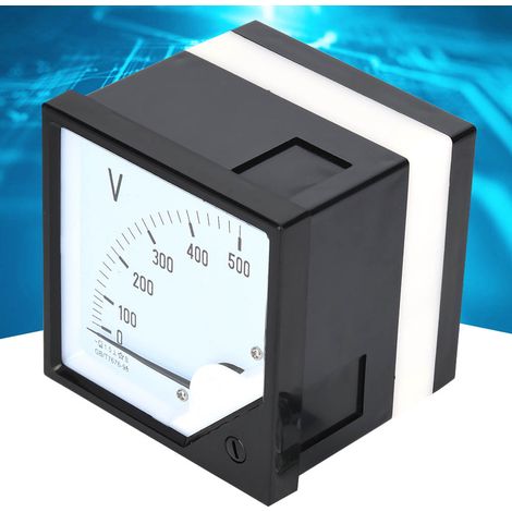 Voltmètre Analogique AC 0-500V pour Dispositifs de Contrôle Électronique (1/5)