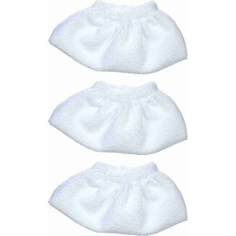 Microfiber Replacement Cloths for Steam Cleaners Compatible with SC2 SC3 SC4 SC5 Pack of 4 Reusable Protective Cloths, Pack of 3 (1/5)