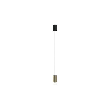 Lampada a sospensione Nowodvorski Cylinder ottone vetro GU10