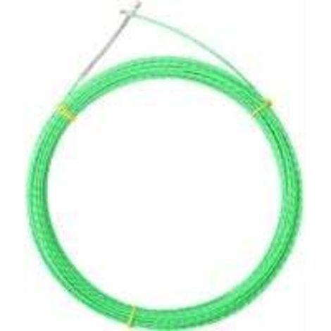 Tire Fil Électriques, Tire Fils Electricien Aiguille 4mm, Tire Fils Electrique Professionnel avec Ressort de Guidage, Polyester Kit Rétractable d’Installation Pour La Pose De Câbles, Vert, T-Audace 10 (1/5)