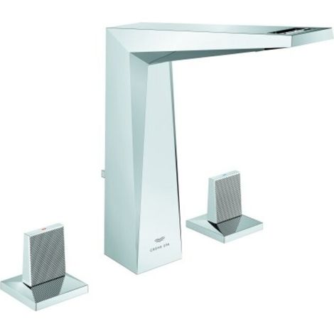 3-L-WT-Batt. Allure Bril. PC 20667 Trapezbetätigung Rändel chrom (1/2)