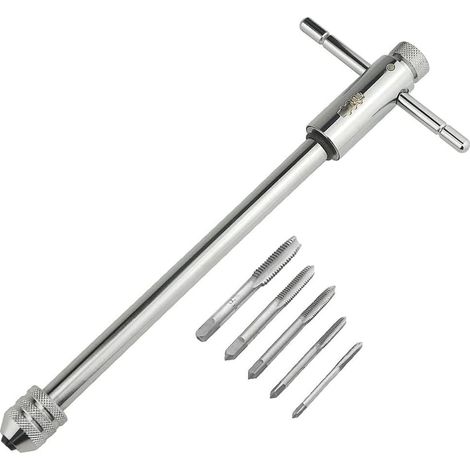 Clé de trinquete d'acier avec 5 griffes recubiertos para corte (1/5)