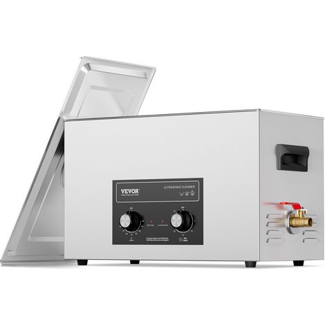 30 L nettoyeur à ultrasons numérique, bac 600 W pour bijoux et pièces, avec chauffage, minuterie et panier (1/5)