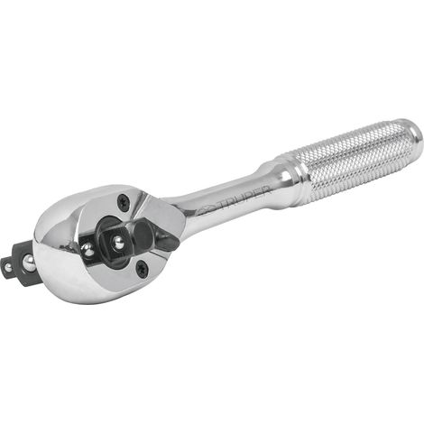 Llave carraca de triple cuadro