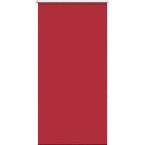 Maison Exclusive - Estor Enrollable Opaco Rojo 75x150 cm Tela Anc