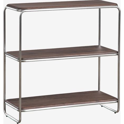 Scaffale in legno di acacia e acciaio inossidabile Altrex SKLUM (1/5)
