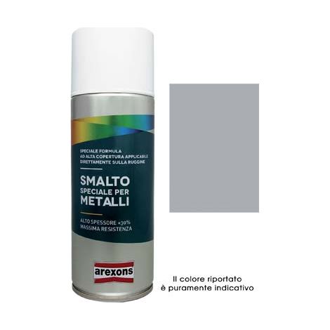 SMALTO SPRAY SPECIALE CERCHI AUTO AREXONS - ALLUMINIO ML 400- 6 pezzi