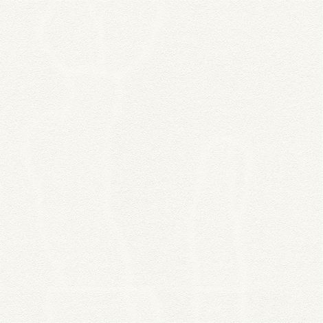 Ton-sur-ton wallpaper wall Profhome 325013 non-woven wallpaper slightly textured Ton-sur-ton matt white 5.33 m2 (57 ft2) (1/5)