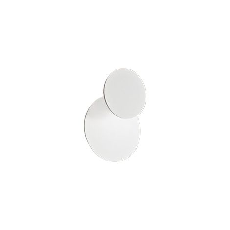 Applique Led Orientable En Métal Et Aluminium, Blanc Mat, 22W 3000K, Design Moderne Pour Intérieur, 1877 Lumens - Perenz Illuminazione Design (1/3)