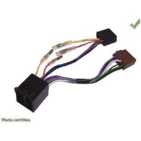 Fiches ISO Autoradio - ISO Male ISO Femelle - 4HP