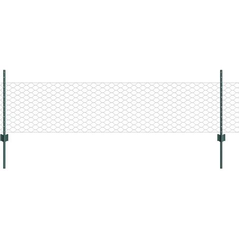 Maison Exclusive - Geschweißter Drahtzaun 25 x 0,5 m (B x H)
