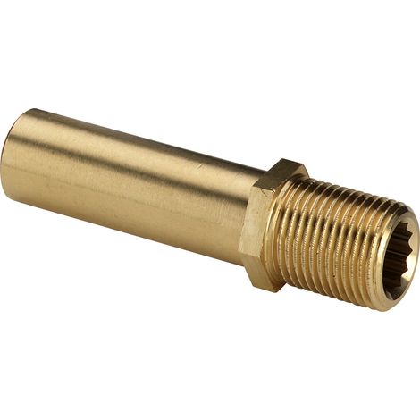 Pièce d'insertion 8019.21 en laiton 90 mm x R1/2