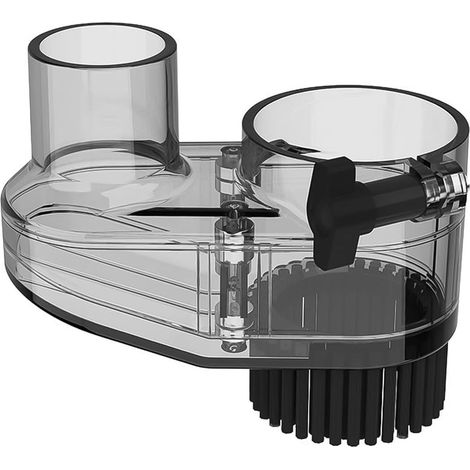 Sabot anti-poussière pour routeur CNC de 52 mm de diamètre, magnétique, réglable en hauteur, transparent et brosse en nylon, pour moteurs de broche et routeurs de 52 mm (1/5)