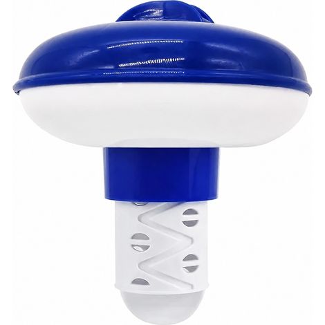 Distributeur de chlore flottant pour spa et piscine, distributeur de pastilles extensible de 12,7 cm (1/5)