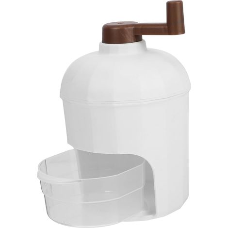 Machine à Glace Pilée Manuelle Et Portable Pour Usage Domestique Avec Base Antidérapante Pour Smoothies Et Boissons Glacées