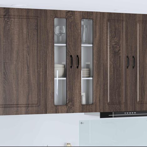 Küchenschrank Kalmar Braun Eichen-Optik 60 x 31 x 100 cm