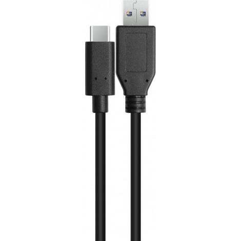 cordon - type c mâle vers usb a - 3a - 480 mbps - 2 mètres - blanc - erard 722454