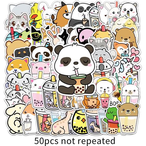 Autocollants 78 Pièces Vinyle Graffiti Décalcomanies pour Ordinateur Portable Voiture Skateboard Moto Vélo Bagages Pare-chocs Stickers de Bombe(124) (1/5)