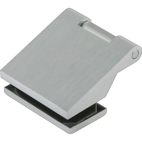 dormakaba Charnière de porte en verre OFFICE Classic LM argent anodisé 80 kg pour 3 pièces - 81128815099