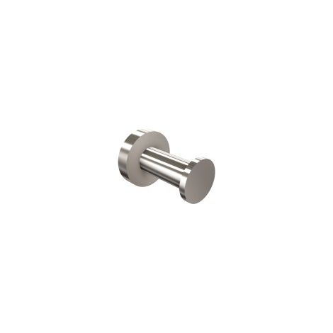 Percha individual (5 cm de largo) de acero pulido noruego (1/2)