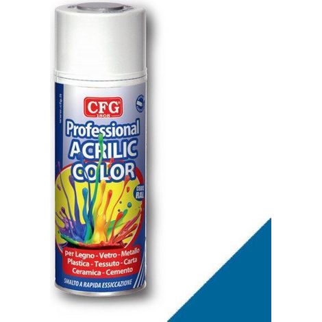Vernice spray acrilica blu cielo ral 5012 400ml, cfg sp5015 (1/2)