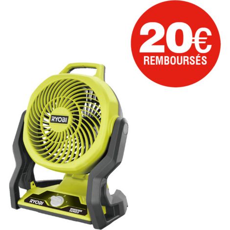 Ventilateur 3 vitesses RYOBI - RF18-0 - 18V One+ - Sans batterie ni chargeur (1/5)