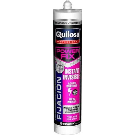 Power Fix Instant Transparente - Quilosa