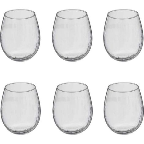 Lot de 6 Verres à Eau "Volta" 44cl Transparent (1/2)