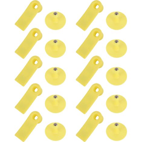 Bétail animal de puce des dispositifs 860-960MHz U9 d'identification par radiofréquence de marque d'oreille animale (1/5)