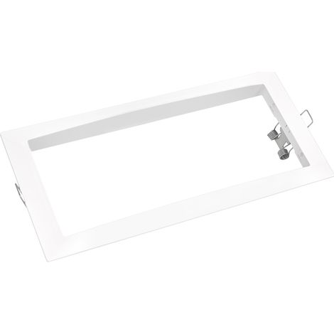 Cornice per luce emergenza “GS” IP65/IK07 28,2x13x2,8cm colore bianco (1/3)