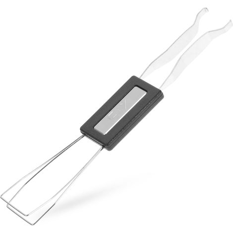 Extracteur de Touches pour Enlever pour Clavier Mécanique en Métal Argenté, Outil Double Fonction pour Usage (1/5)