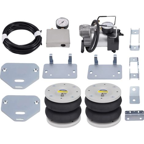 Kit de suspensión neumática, caucho de alta resistencia, capacidad de carga de 4 toneladas, dimensiones 440 mm x 270 mm x 150 mm, compatible con Renault Master X70 FWD, mejora la calidad de la conducc (1/5)