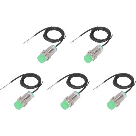 Kit de 5 capteurs de proximité 15mm PNP NO IP65 étanche interrupteur de proximité DC 10-36V (1/5)