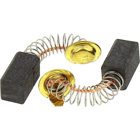 Lot de 2 charbons moteur 6x7x12mm – Compatibles meuleuse Hitachi G13SB – Pour performance optimale et longévité accrue