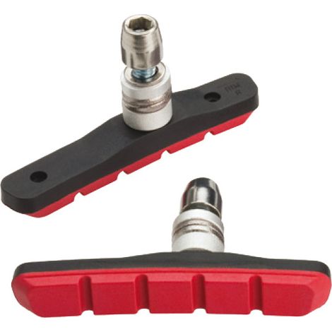 Patins De Frein Vtt Rouge - Freinage Sportif Fiable - Jagwire