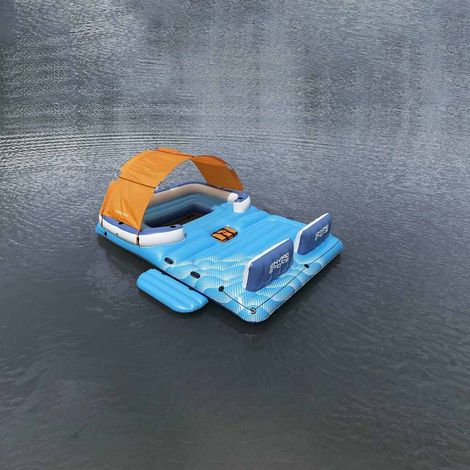 Bestway Île flottante tropicale 389 x 274 cm 43105 (1/5)