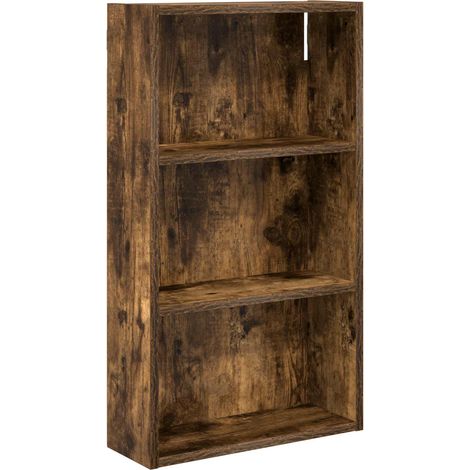 Armario de pared para baño Roble Ahumado 40 x 14 x 70 cm vidaXL
