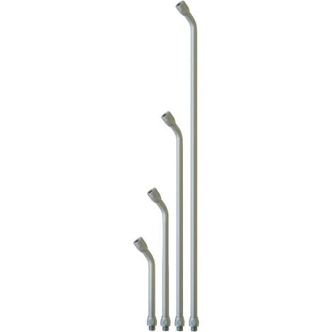 Rallonge courbée, 450 mm (aluminium anodisé)