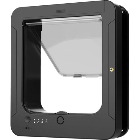 Porte pour Chien À Puce - Porte Animaux Intelligente Verrou 4 Directions (1/5)