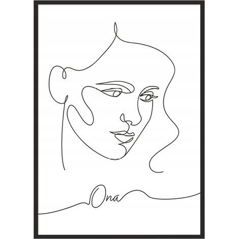 FOTOGRAFÍA EN MARCO 53x73 cm Ella P742 (1/4)