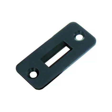 GACHE POLYAMIDE NOIR SEUIL LINTEAU OU VISSER EN TABLEAU