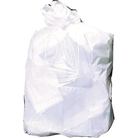 SAC POUBELLE BLANC 20L(X1000)