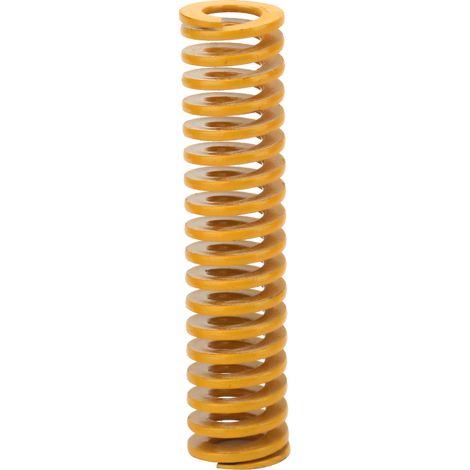 2 ressorts de matrice de moule extra légers jaunes (TF1240mm) OD 12 mm ID 6 mm