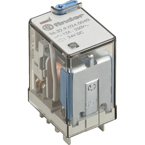 relais plug-in finder 56.32.9.024.0094 24 V DC 12 A