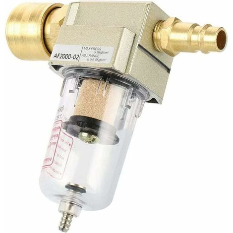 1/4" Druckluft-Wasserabscheider, Druckminderer, Druckluftfilter, Öl-Wasserabscheider, für Kompressorfilter (1/4)