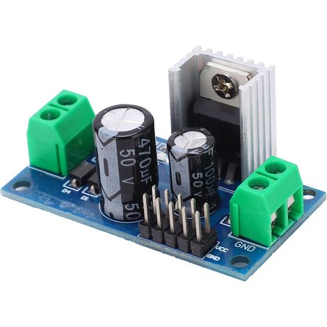 Module stabilisateur de tension 12V 1.2A L7812 LM7812, carte PCB à 3 bornes pour régulation de tension, alimentation stabilisée fiable (1/5)