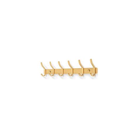 Wandgarderobe aus Edelstahl mit 6 Haken – Goldfarben – Wandaufbewahrung (1/5)