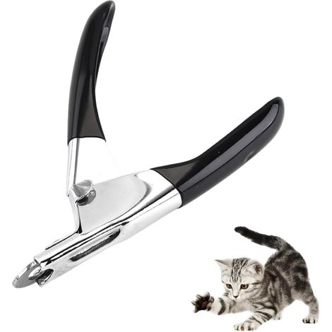 1 Coupe-Griffes Acier Inoxydable,Sécurité,Ressort,Chien Chat Lapin (1/5)